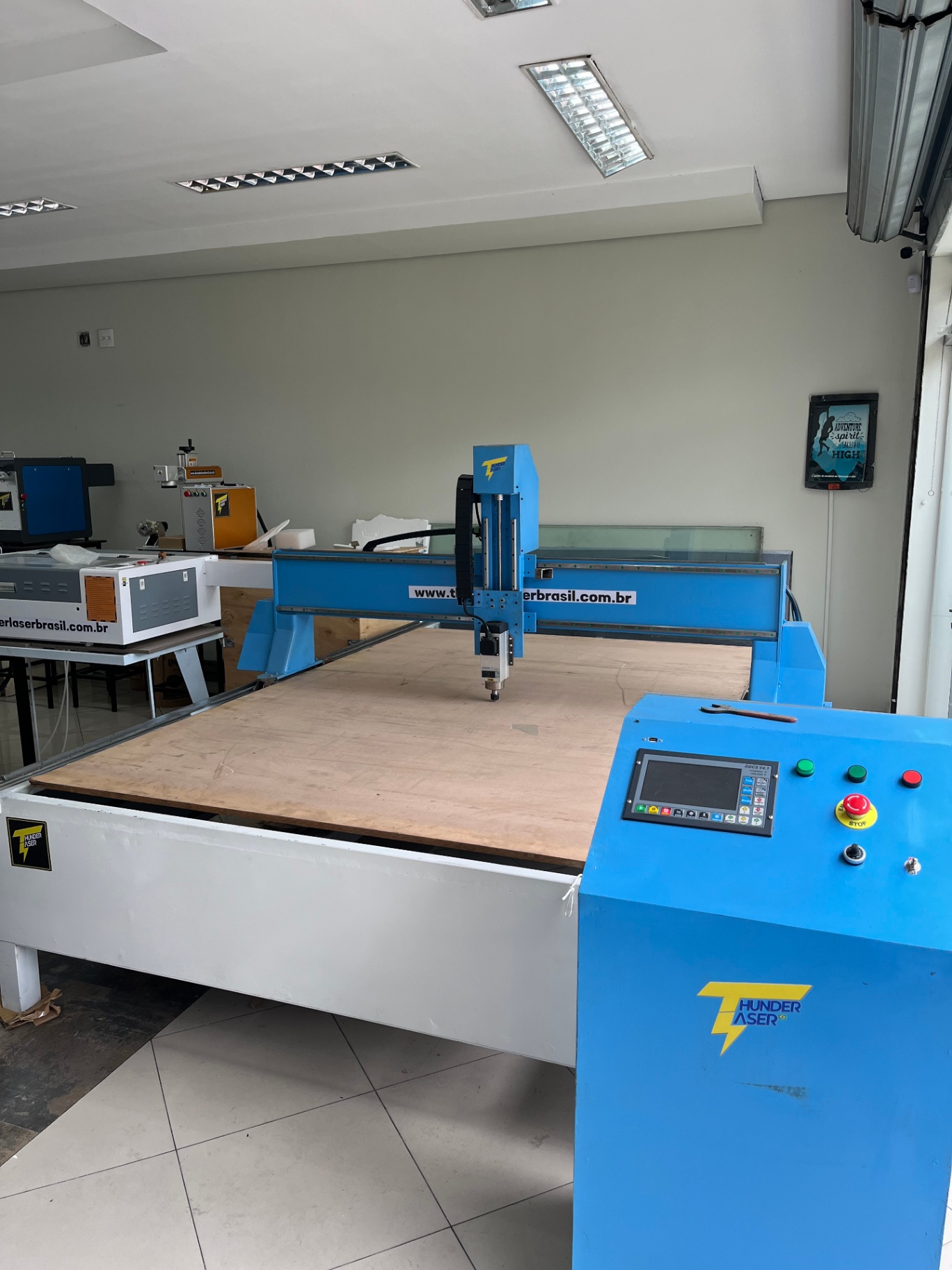Router CNC Thunder de grande porte